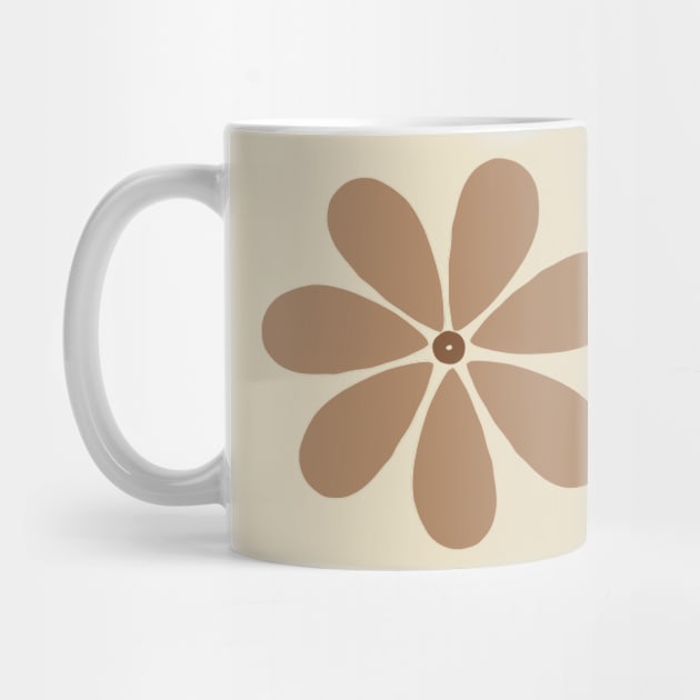 Minimalist Abstract Cute Minimal Flower Cute Minimal  design by zedonee